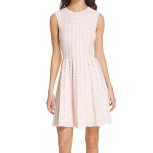 Ted Baker Knitted Flippy Skater Dress in Pink Size 3 ( US size 8)